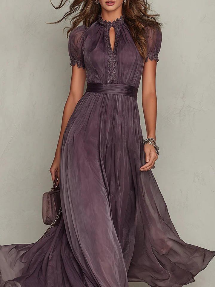 Constance™ | Elegant Flowing Maxi Dress with Refined Details