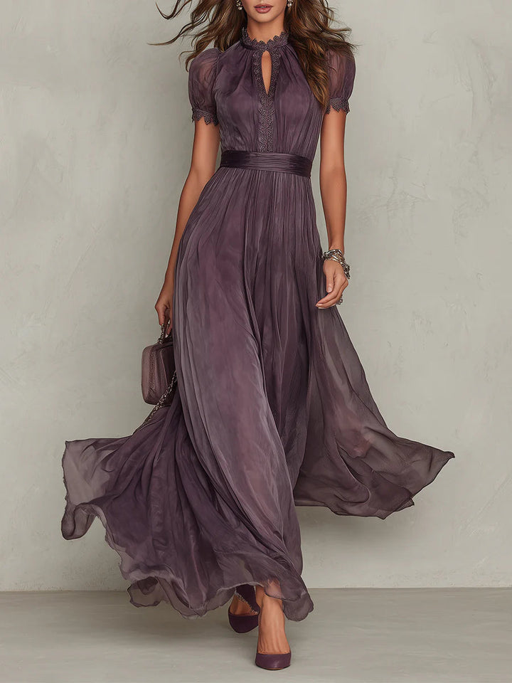 Constance™ | Elegant Flowing Maxi Dress with Refined Details