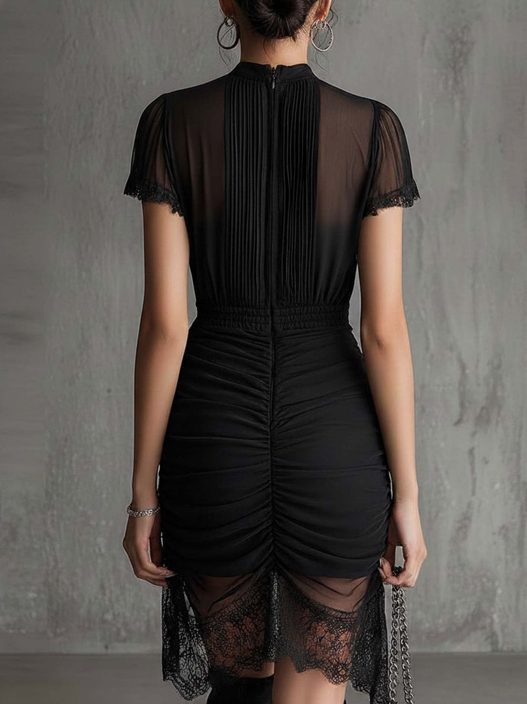 Pearl™ | Elegant Lace and Mesh Dress