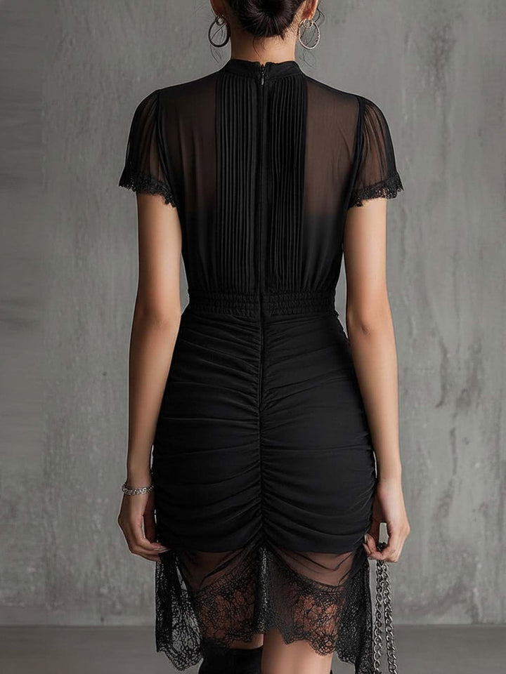 Pearl™ | Elegant Lace and Mesh Dress