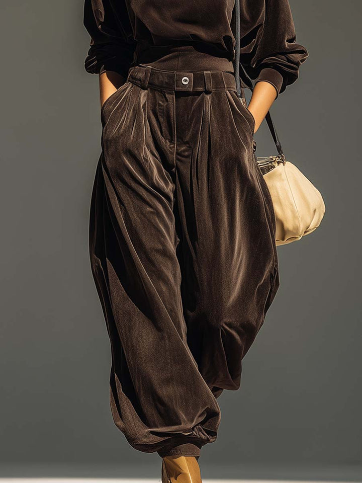 Holly™ | Elegant Flowing Velvet Co-ord Set