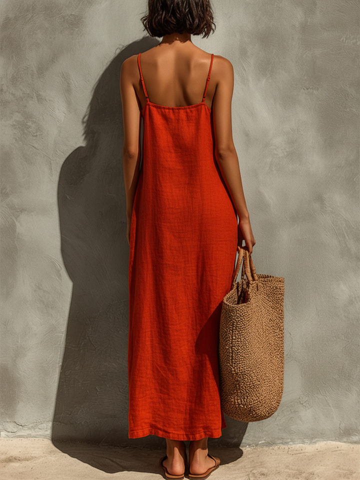 Gladys™ | Light Minimalist Maxi Dress
