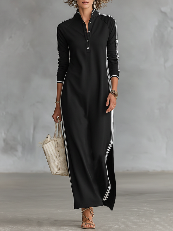 Rhoda™ | Sport-Chic Modern Maxi Dress