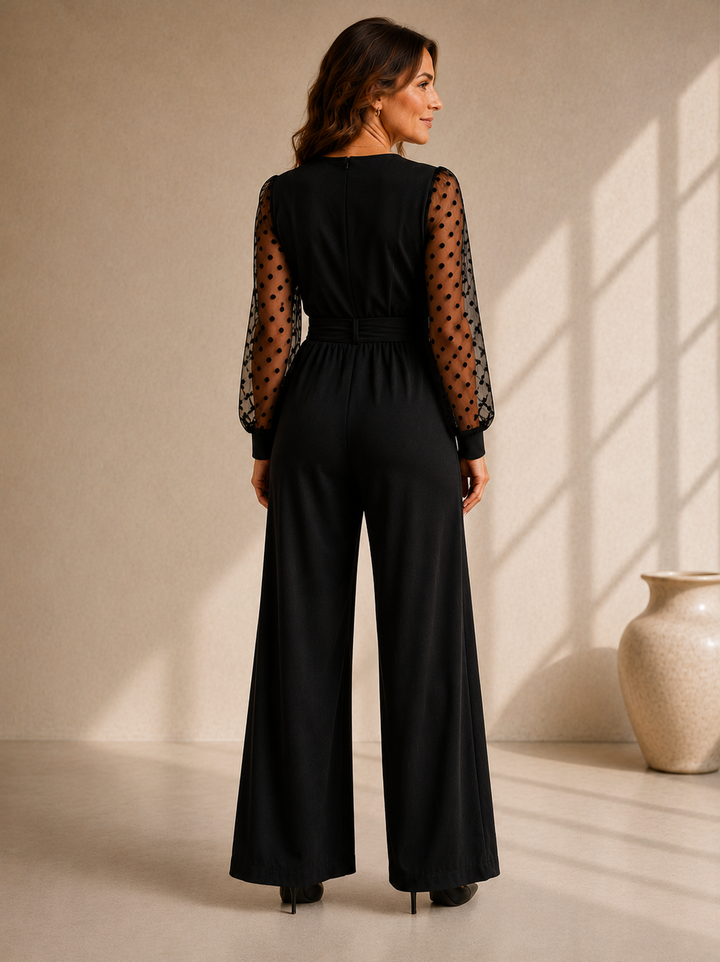 Christina™ | Elegant Jumpsuit with Belt