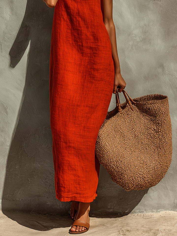 Gladys™ | Light Minimalist Maxi Dress