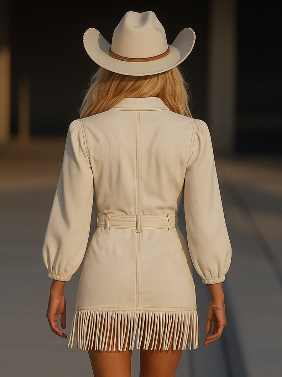 Helena™ | Luxury Denim Playsuit