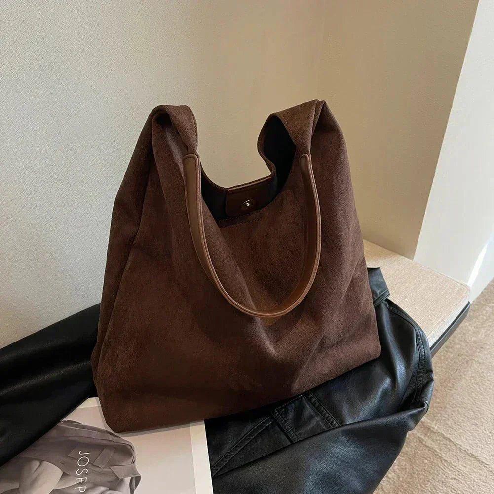 Gwendolyn™ | Suede Tote Bag