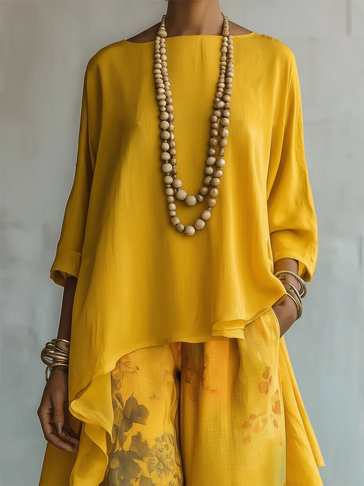 Cordelia™ | Elegant Floral Bohemian Co-ord Set