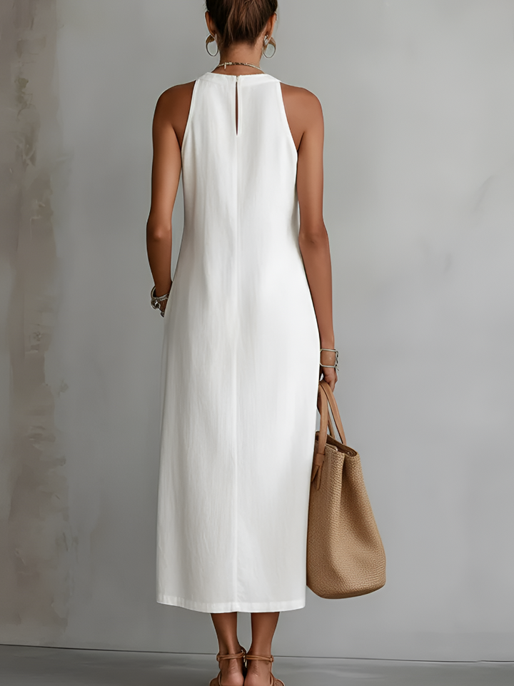 Patricia™ | Pure Elegance Sleeveless Maxi Dress