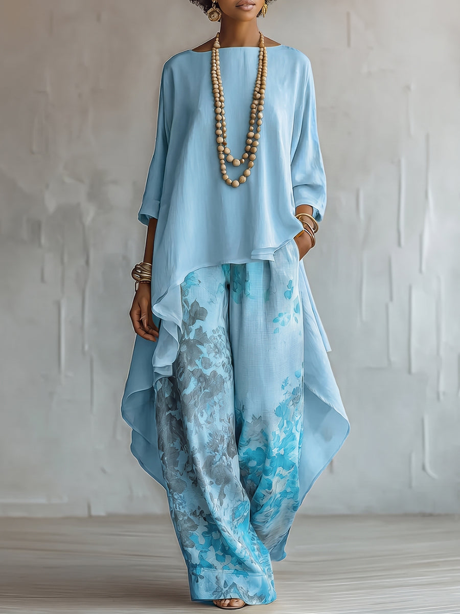 Cordelia™ | Elegant Floral Bohemian Co-ord Set